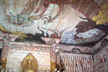 五百羅漢堂の天井絵