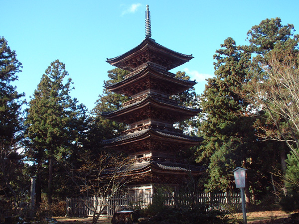 妙宣寺の五重塔